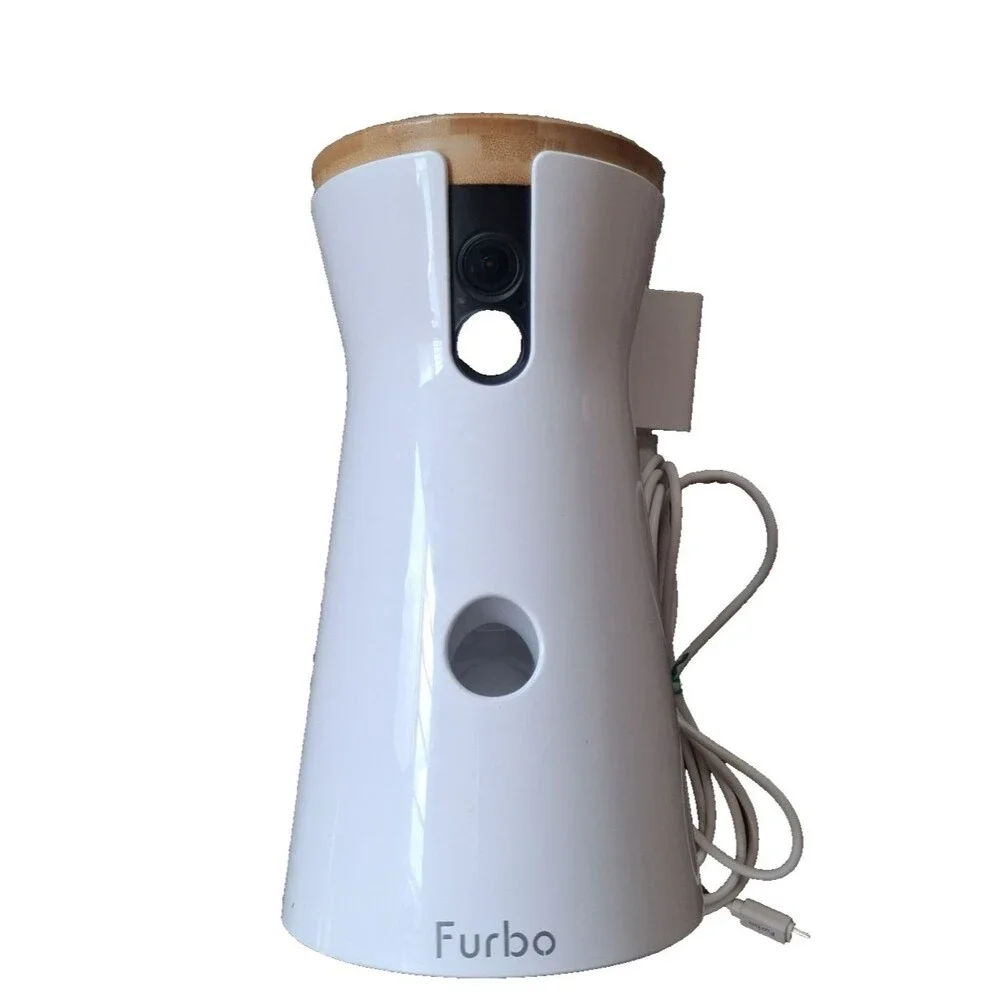 Furbo Dog Pet Camera 1080p HD Video Night Vision Treat Smart White 2 Way Audio